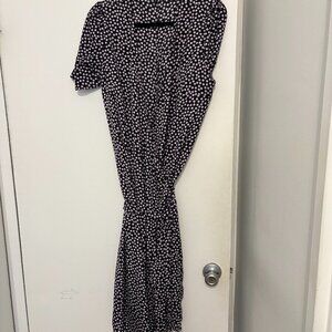 Polka Dot True Wrap Dress